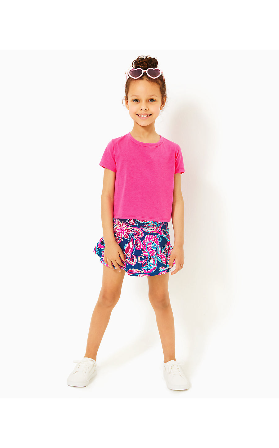 MINI SLICE ACTIVE TEE, PASSION FRUIT PINK