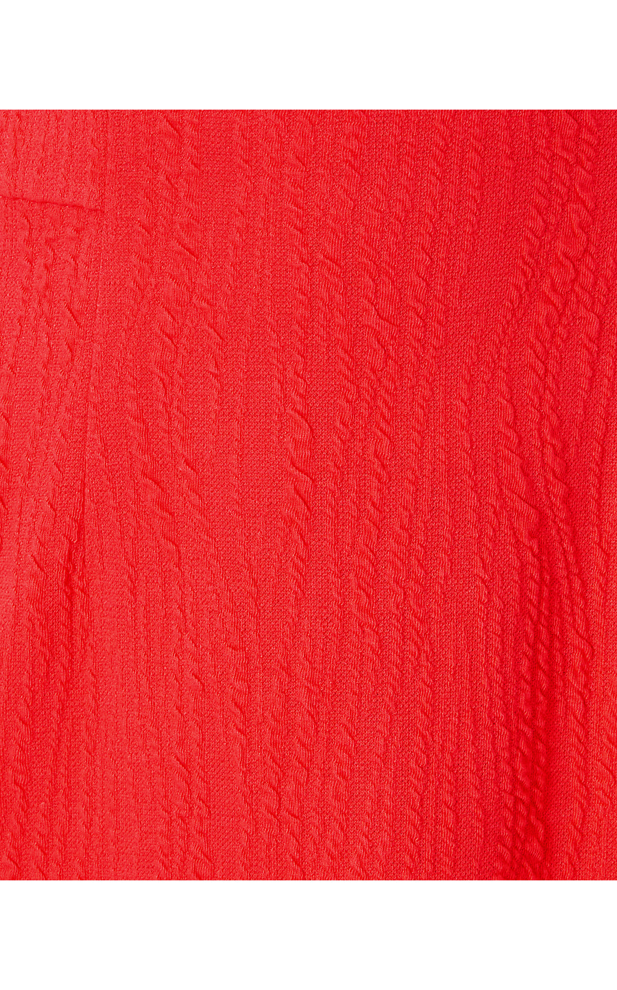 ELISHA SHIFT, ROCOCO RED WAVY KNIT JACQUARD