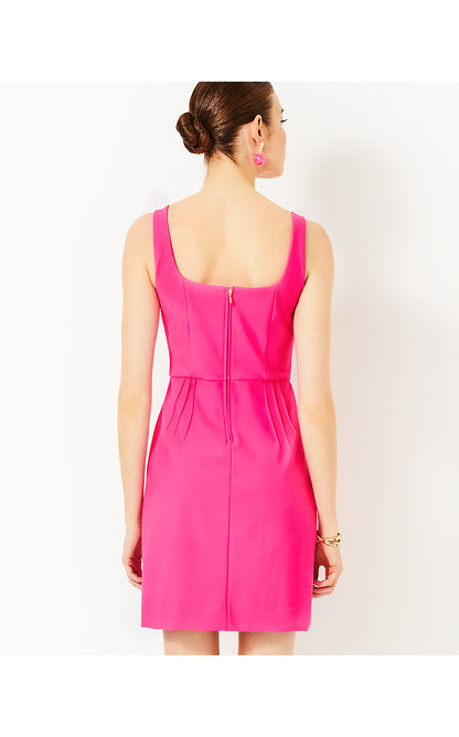 JADE DRESS, PASSION FRUIT PINK
