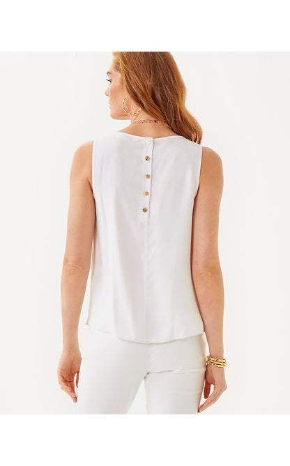 MOLLEE TOP, RESORT WHITE