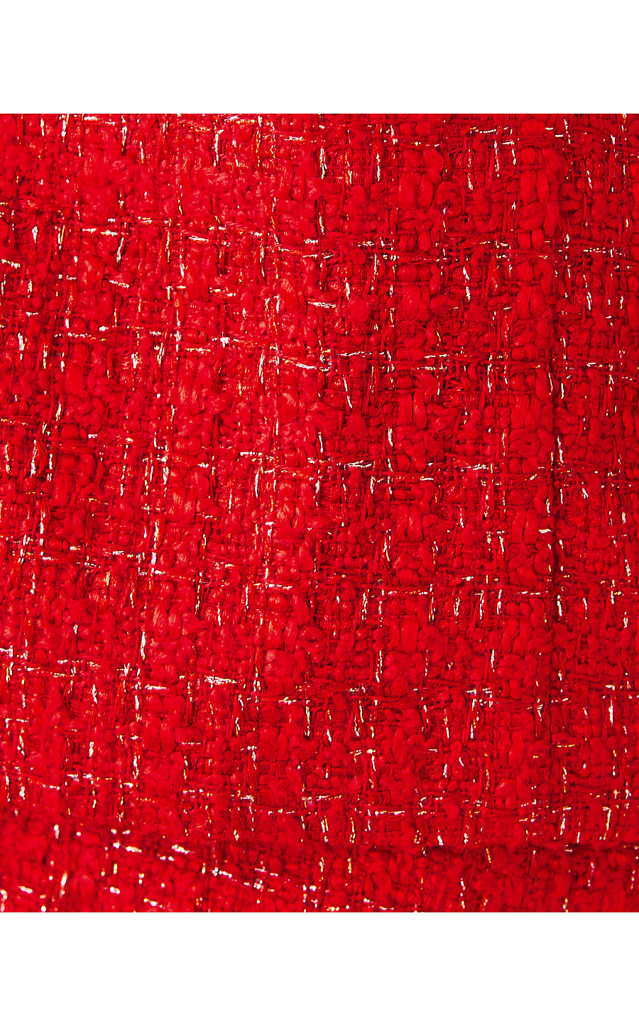 RITZY BOUCLE SHIFT, ROCOCO RED FIESTA BOUCLE
