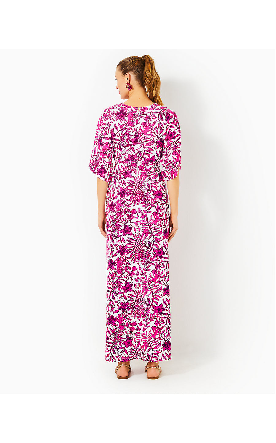 ROSELLE MAXI DRESS, ELDERFLOWER BLOSSOM LIL ESCAPE PLAN