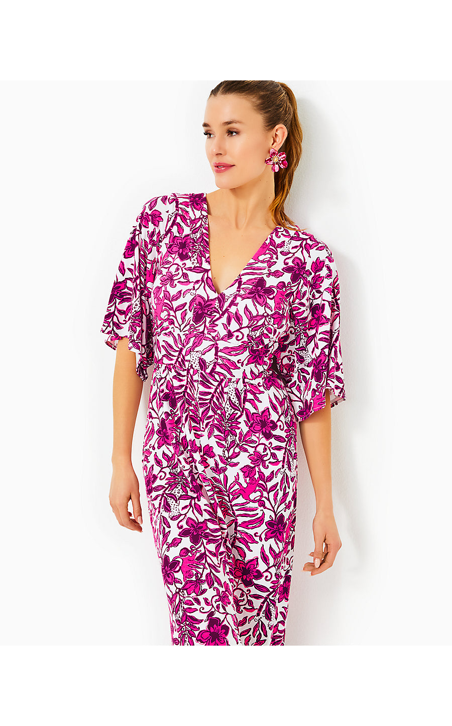 ROSELLE MAXI DRESS, ELDERFLOWER BLOSSOM LIL ESCAPE PLAN