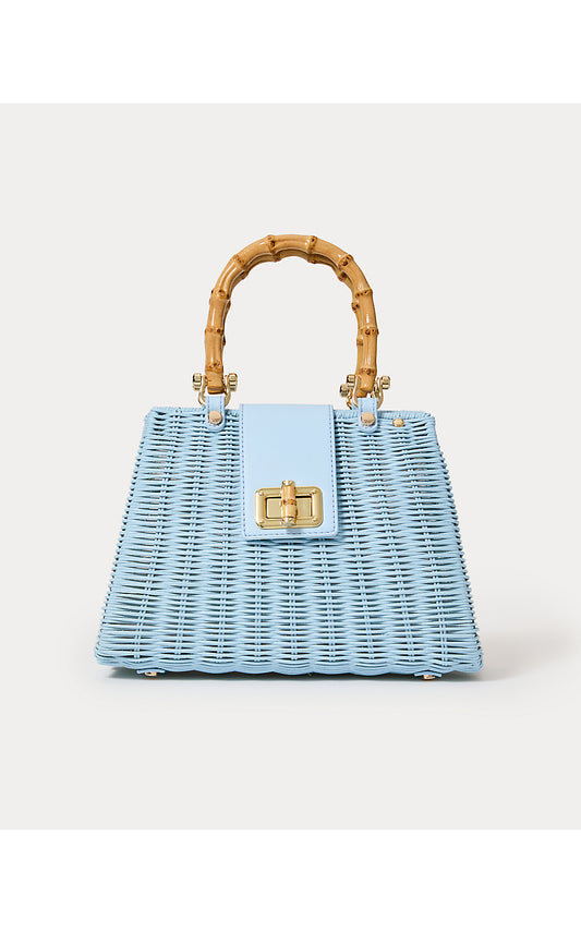 LEENA TOP HANDLE BAG, BLUETTE