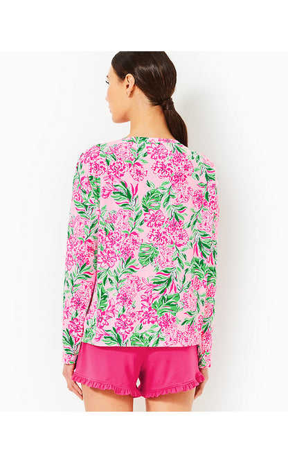 LUCRETIA PJ TOP, CONCH SHELL PINK KOALA LA LA
