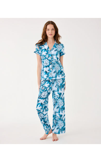 VALAINE PJ TOP, BELLEVUE BLUE LILLY GULLS