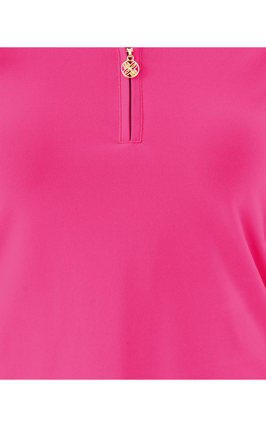 FRIDA HALF ZIP POLO UPF 50+, PARIGI PINK