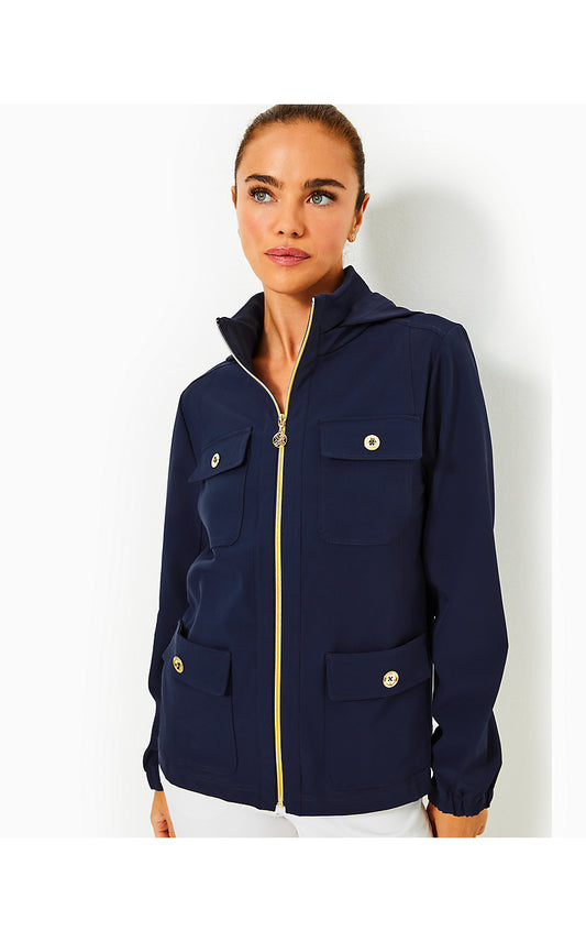 ZAYLEE PERFORMANCE JACKET, LOW TIDE NAVY