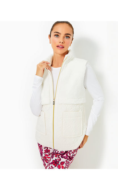 DAVENPORT VEST, COCONUT