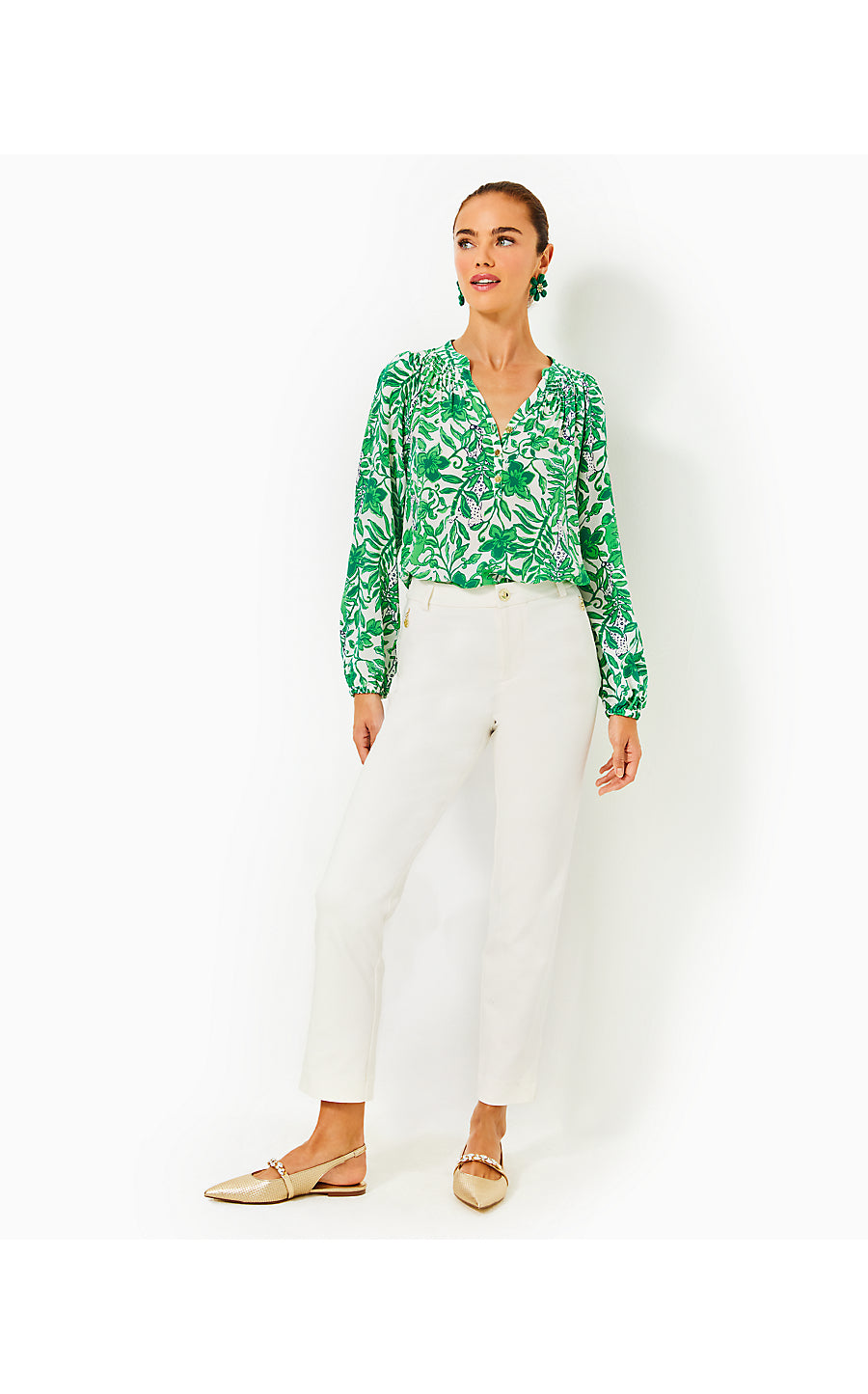 ANA HIGH RISE PANT, COCONUT