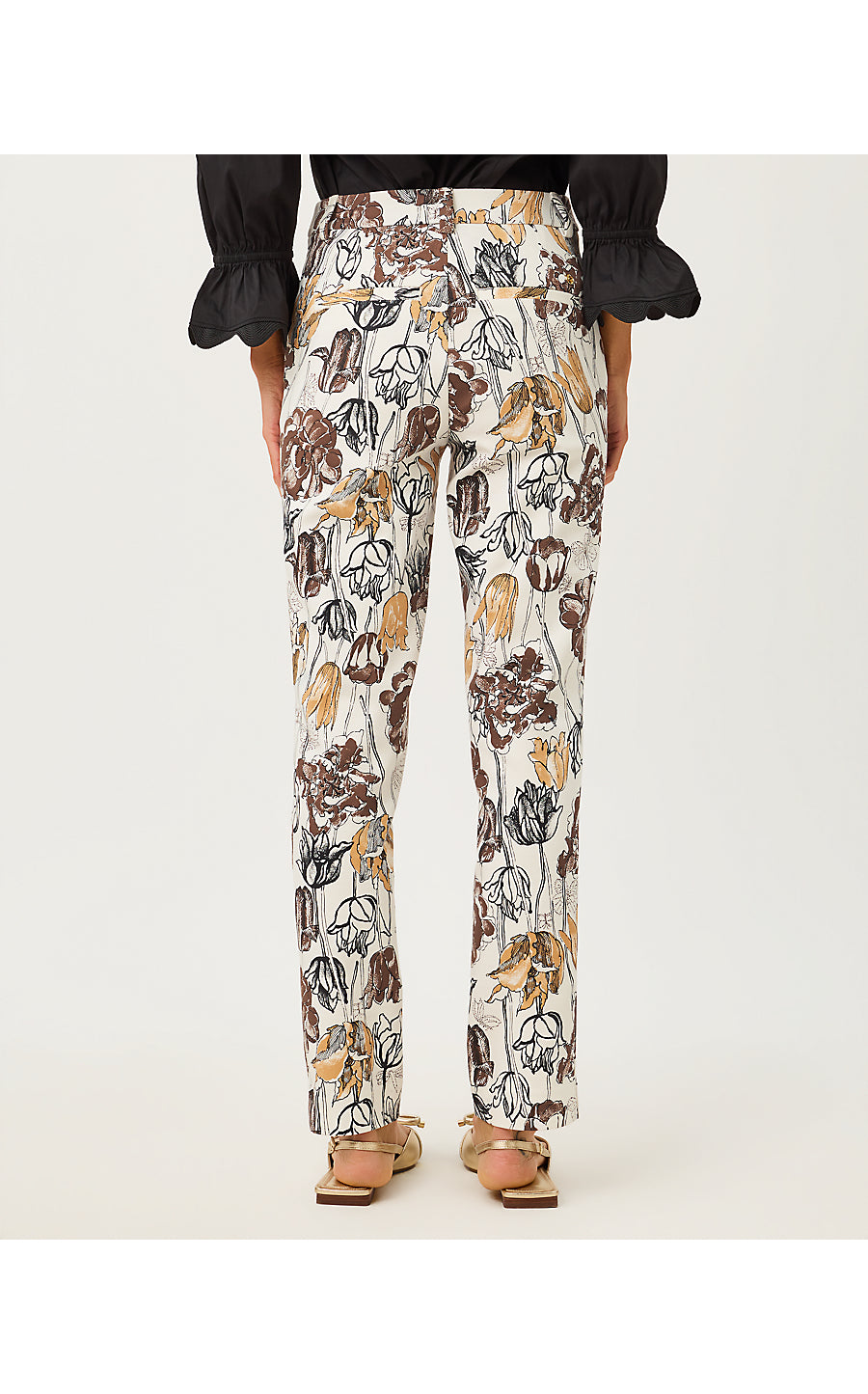 ANA HIGH RISE PANT, COCONUT BIG LILLYS