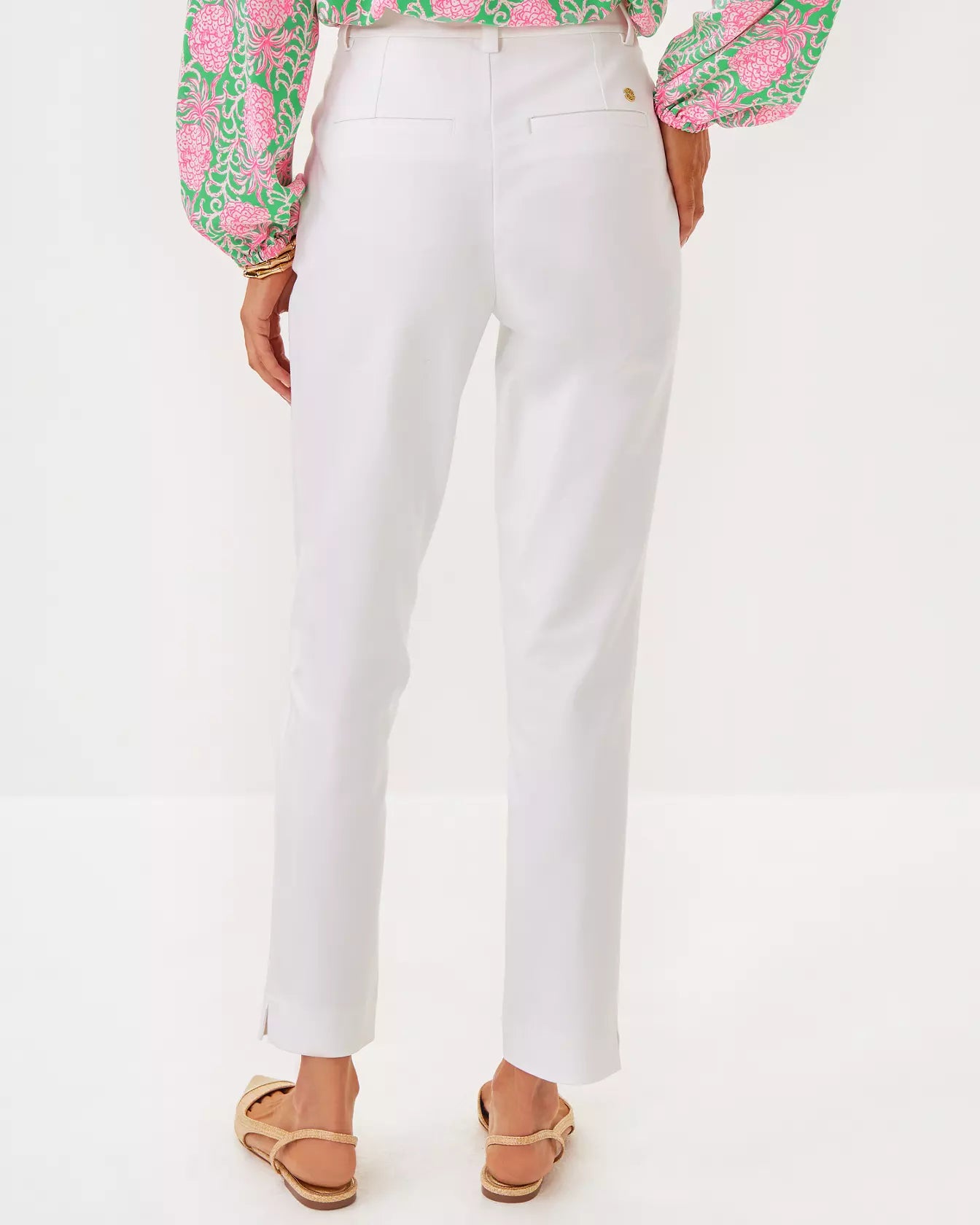 ANA HIGH RISE PANT, RESORT WHITE