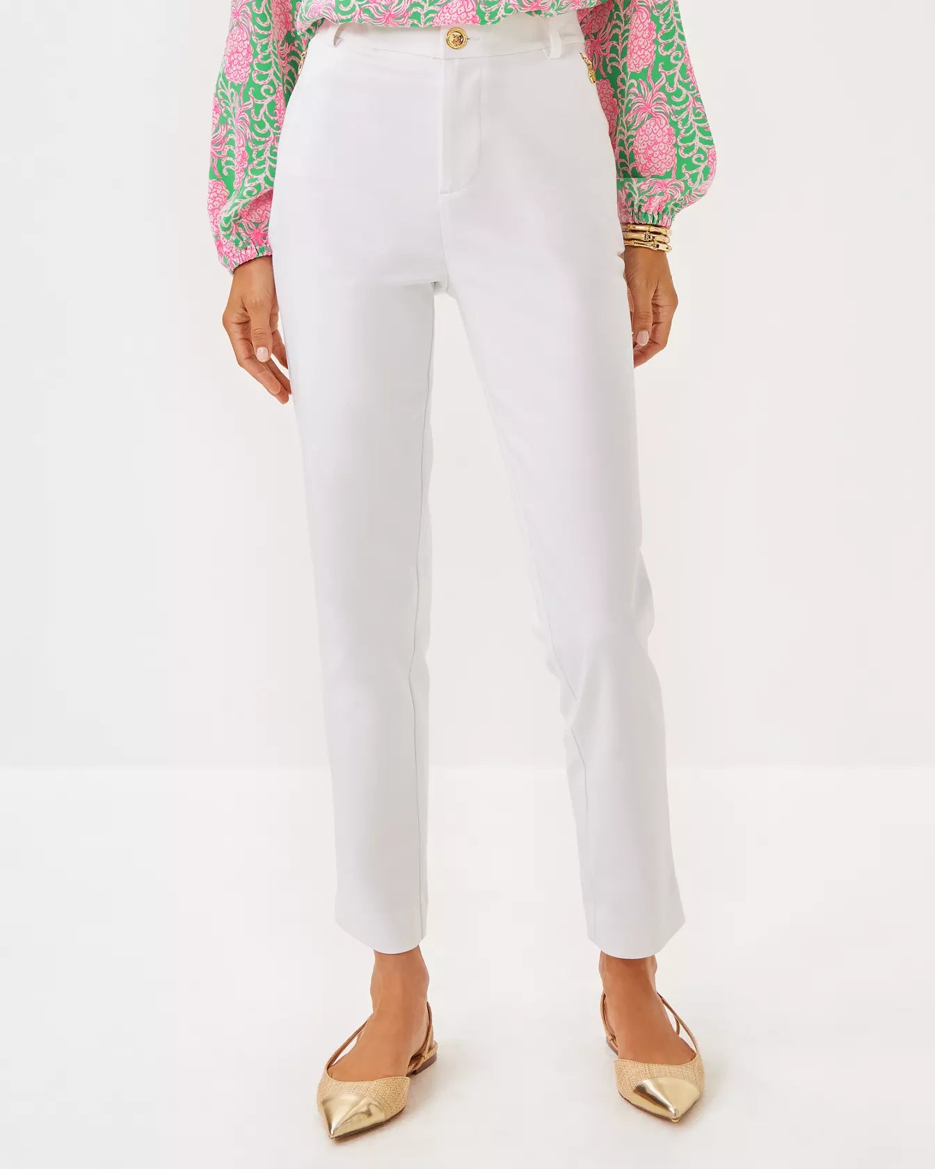ANA HIGH RISE PANT, RESORT WHITE