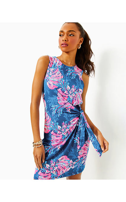 BRYSON SLEEVELESS DRESS, MULTI FOR THE FANS
