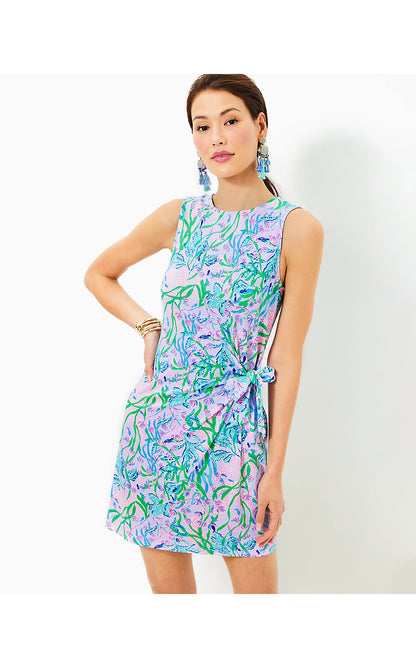 BRYSON SLEEVELESS DRESS, MULTI SEACRET ESCAPE