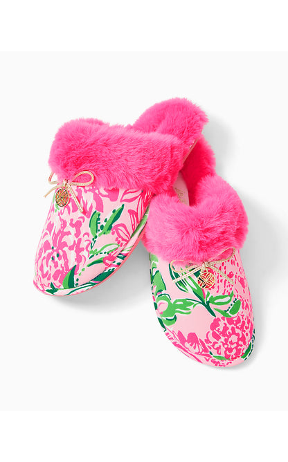 HARTE BOW SLIPPER, CONCH SHELL PINK KOALA LA LA