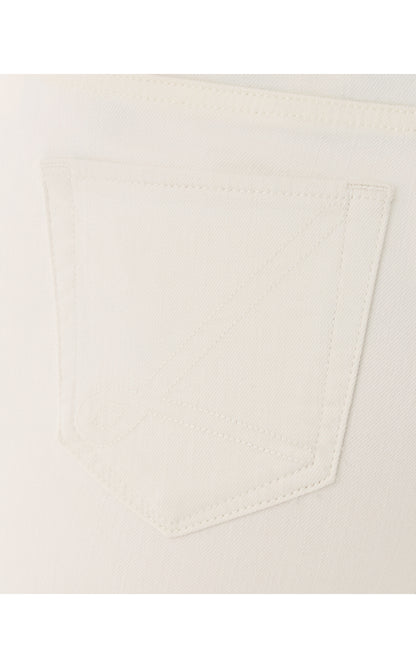 ANISTON HIGH RISE STRAIGHT LEG JEAN, COCONUT