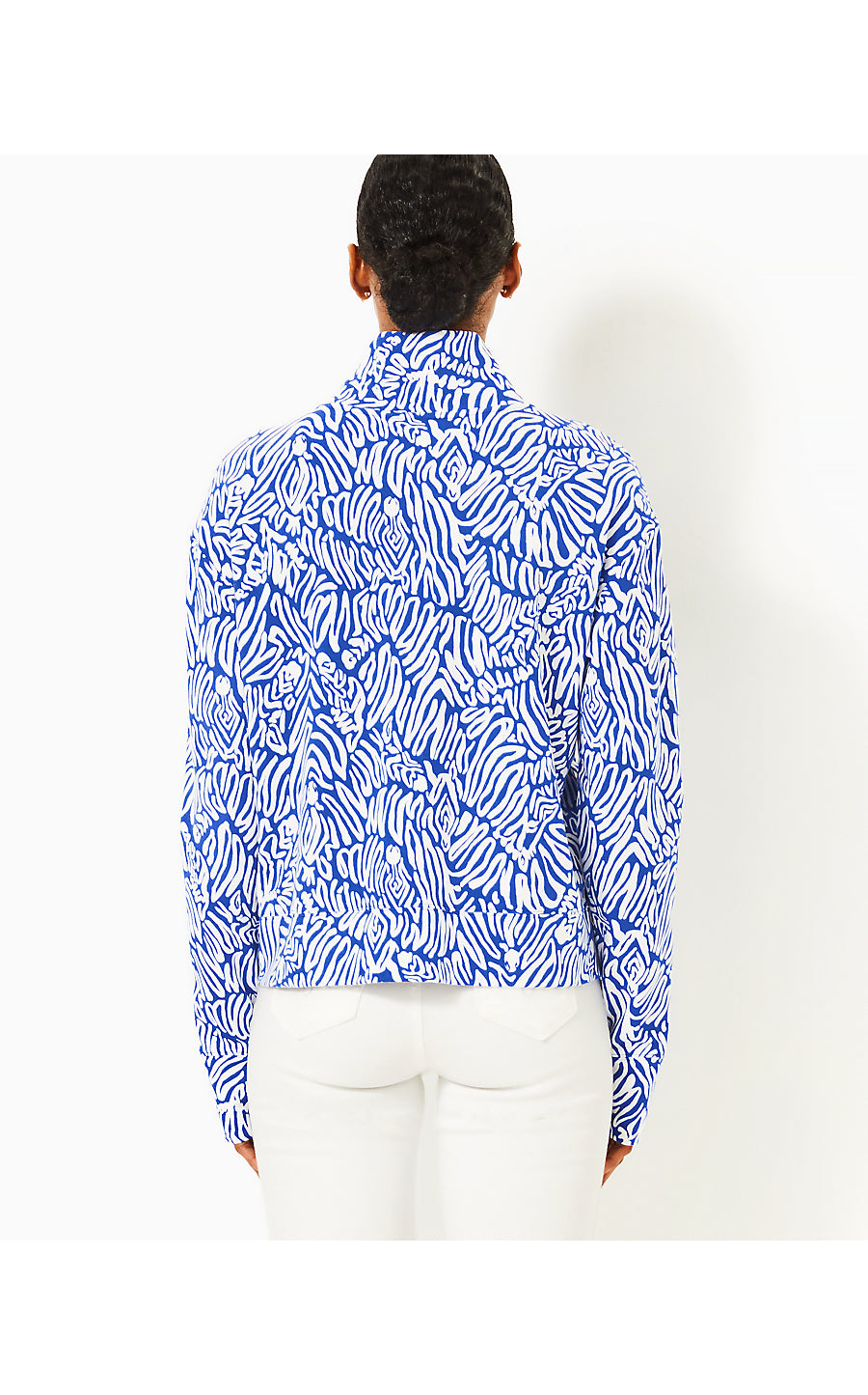 WRENLEY UPF 50+ ZIP-UP, MARTINIQUE BLUE ZEE BEBE