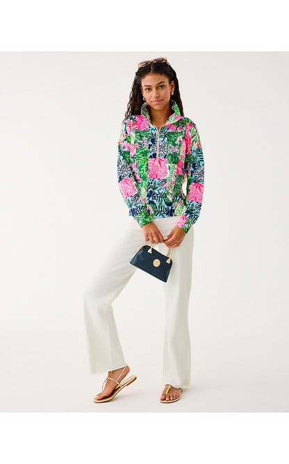 ELENI UPF 50+ PULLOVER, MULTI PARTY PUNCH PATCH