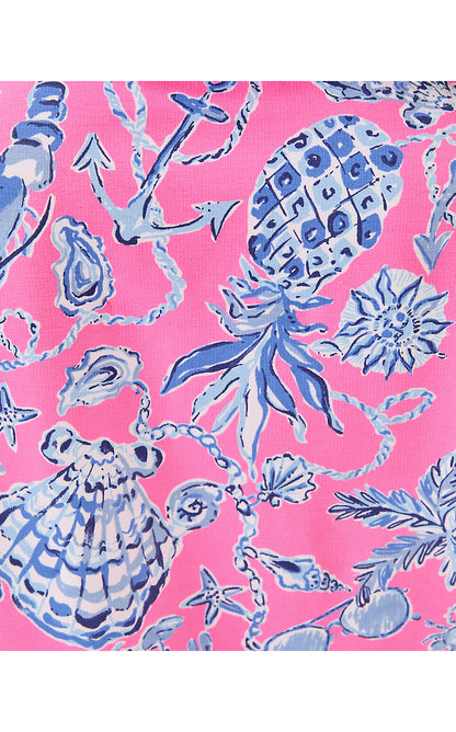 ELENI UPF 50+ PULLOVER, ROUSSEAU PINK BAREFOOT BEACHCOMBERS