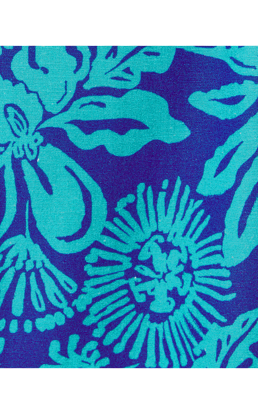 AUBRIA SHIFT, BREEZY AQUA JUNGLE ESCAPE ENGINEERED DRESS