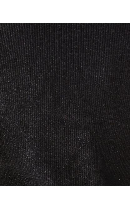 ESLI SWEATER, BLACK METALLIC