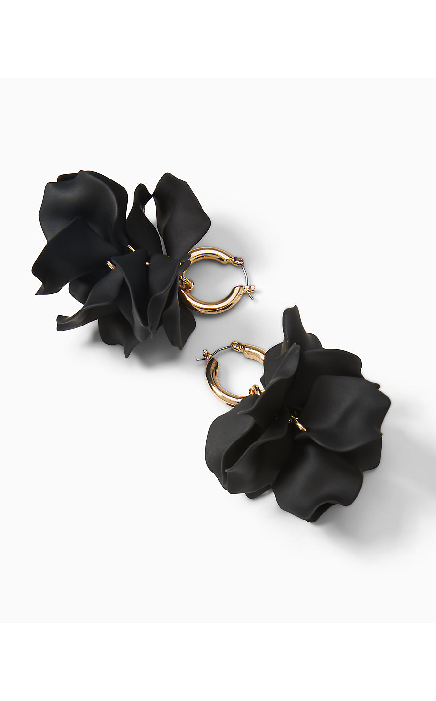 FINE VINE EARRINGS, NOIR
