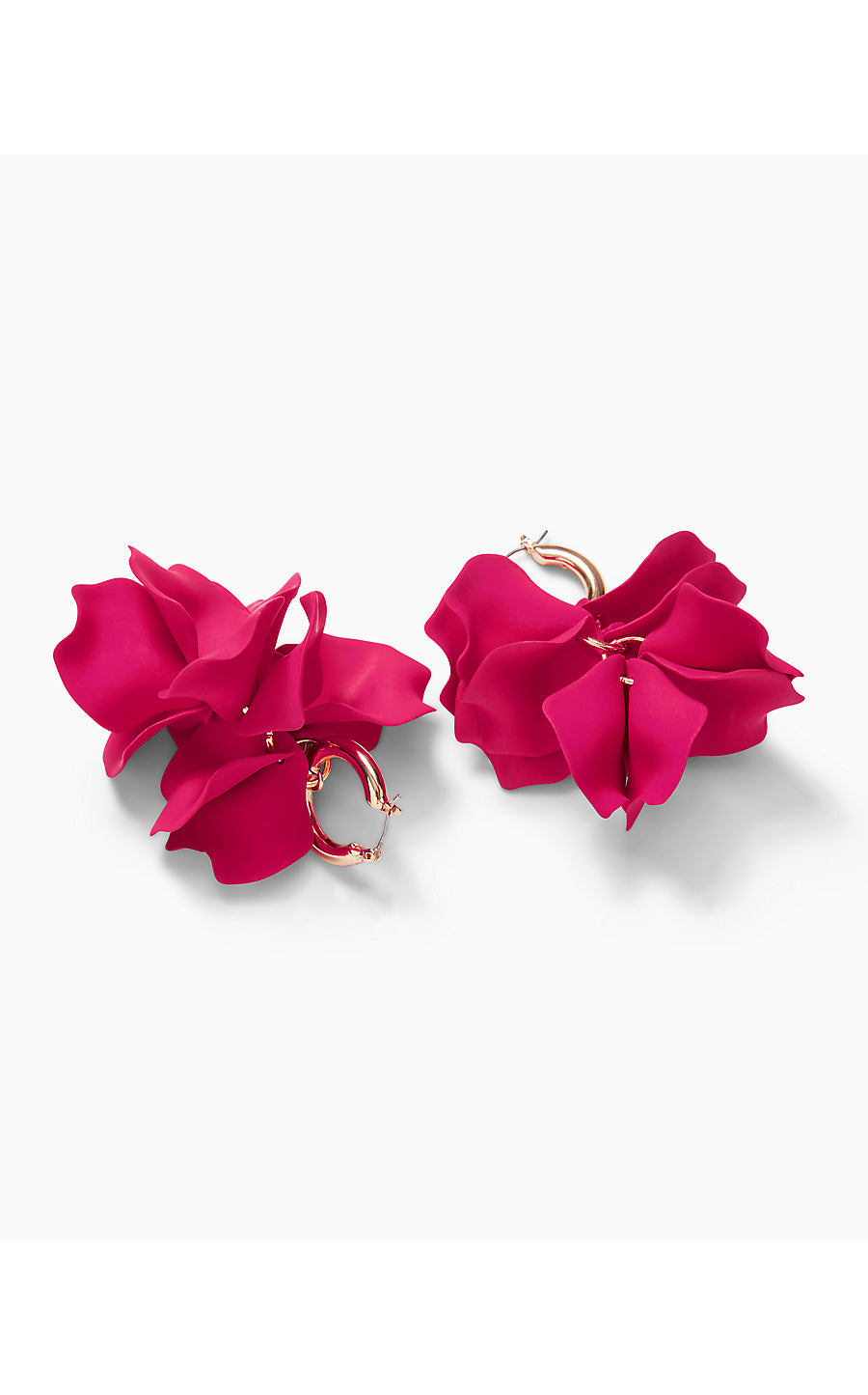 FINE VINE EARRINGS, RASPBERRY ROUGE