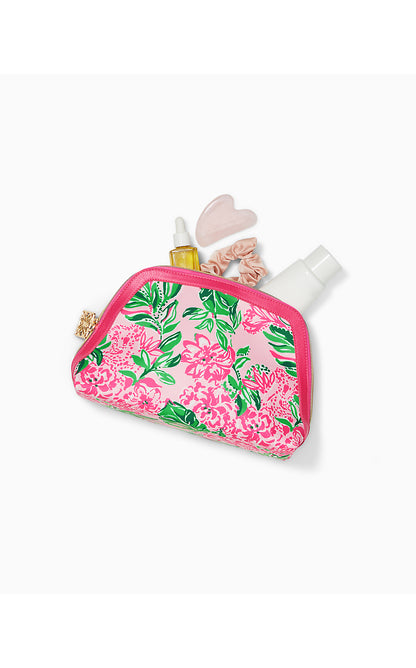 LARSEN POUCH, CONCH SHELL PINK KOALA LA LA