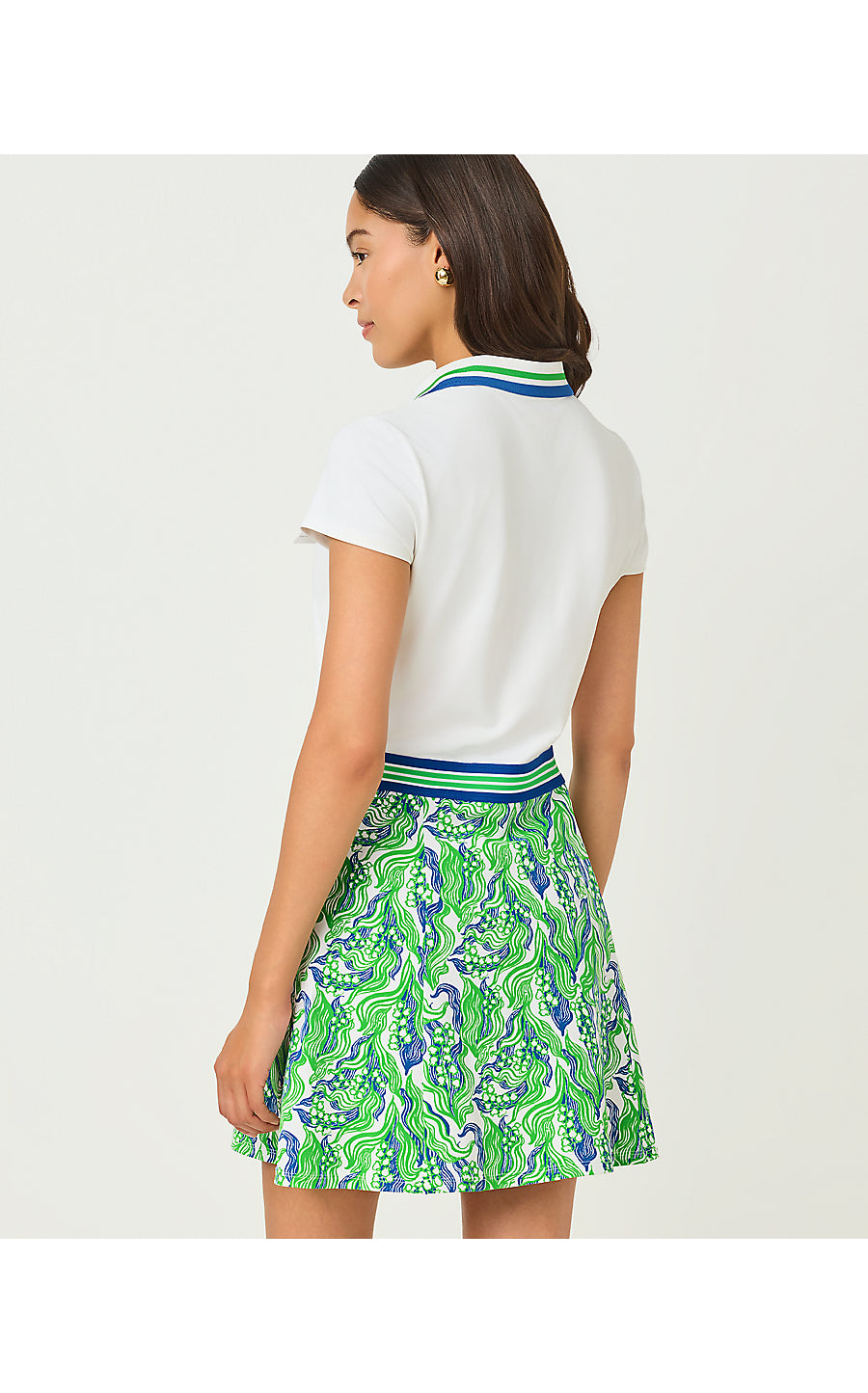 VIENTO DRESS UPF 50+, PUTTING GREEN LILLY OF THE VALLEY