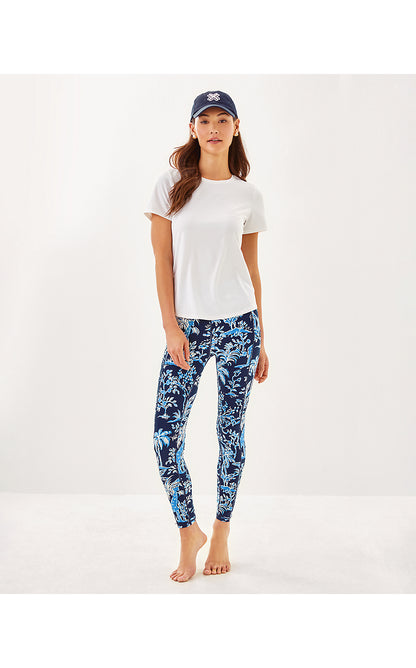 WEEKENDER HIGH RISE LEGGING, LOW TIDE NAVY TALL TALES