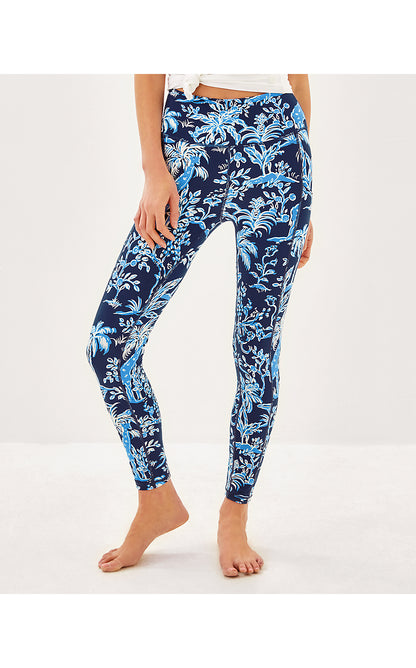 WEEKENDER HIGH RISE LEGGING, LOW TIDE NAVY TALL TALES