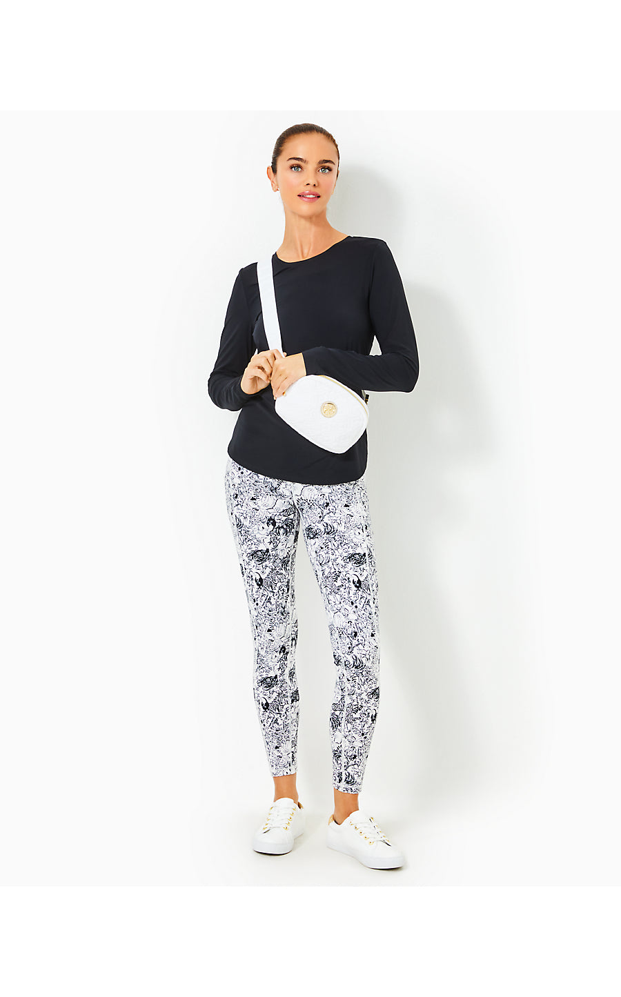 WEEKENDER HIGH RISE LEGGING, ONYX ANIMAL MAGNETISM