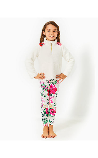 MINI WALLEN SHERPA HALF-ZIP, COCONUT