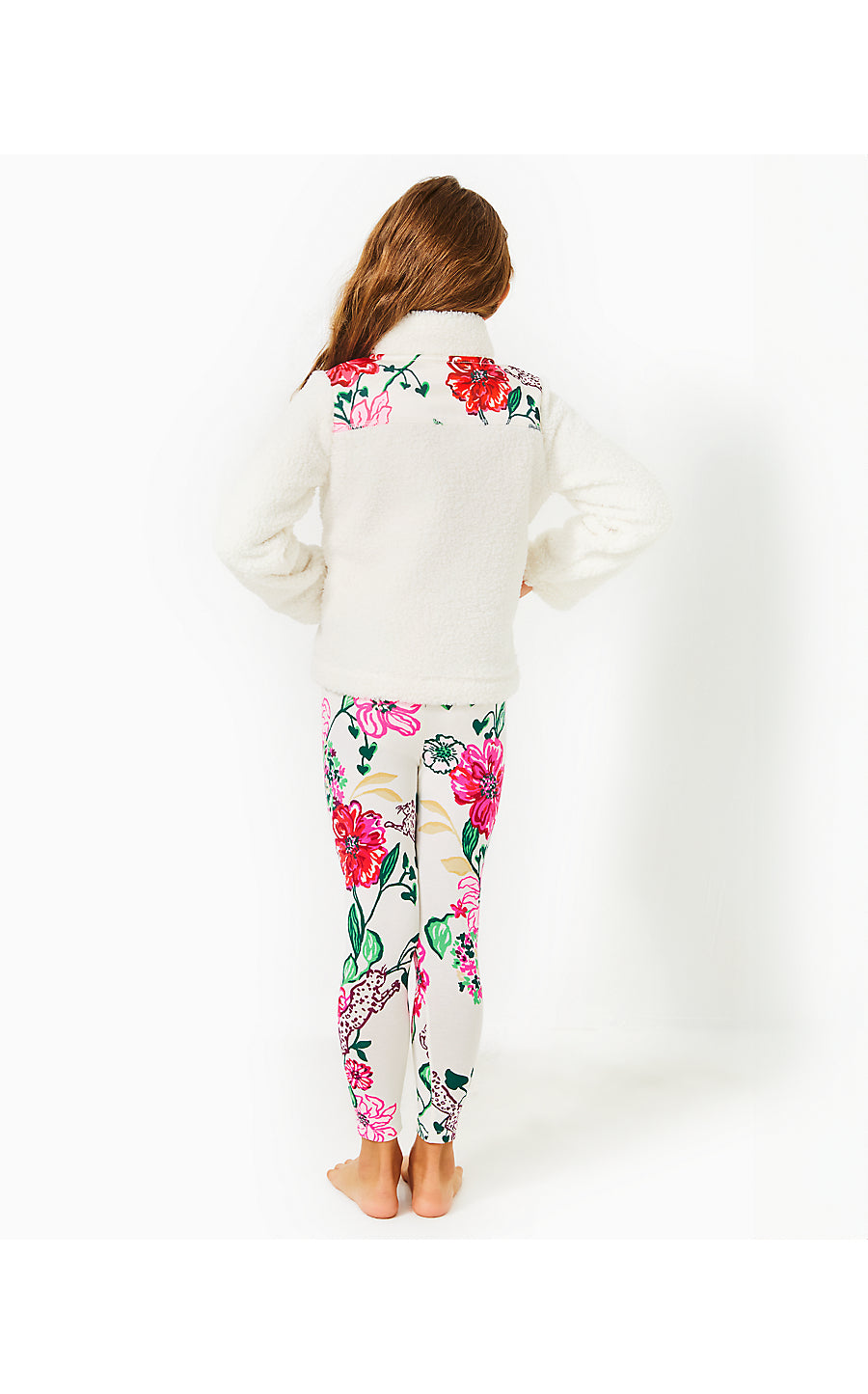 MINI WALLEN SHERPA HALF-ZIP, COCONUT