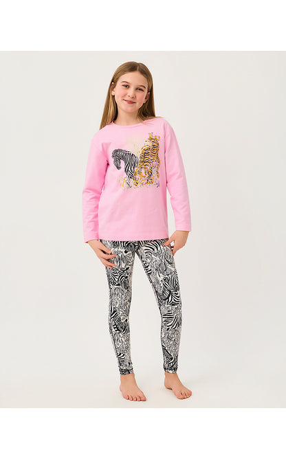 MINI BALLAD SWEATSHIRT, MULTI LILLYS ZOO CHILDRENS GRAPHIC