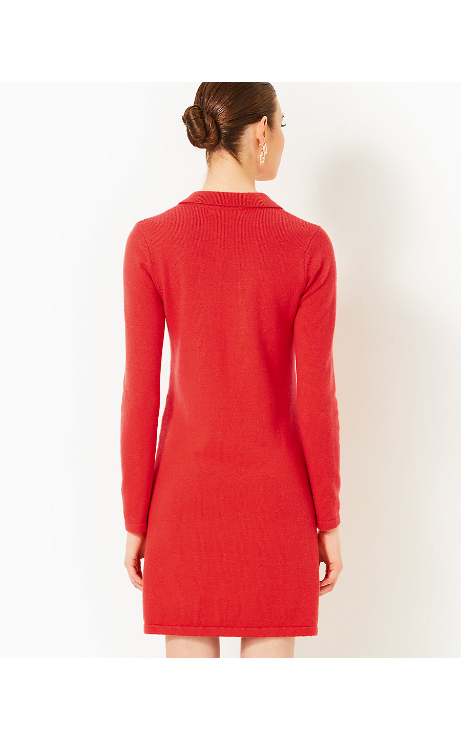 ADALENA SWEATER DRESS, ROCOCO RED