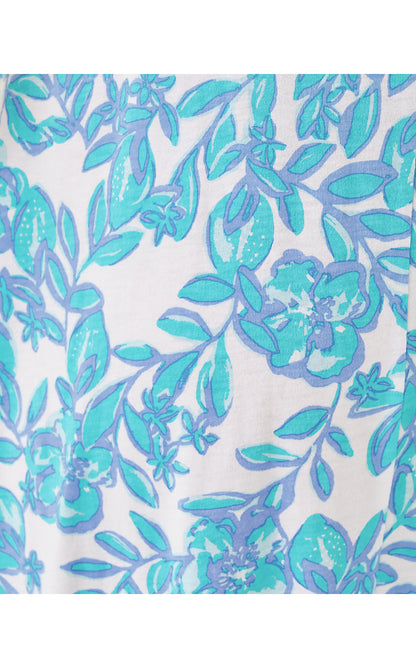 DWYER MIDI DRESS, JACARANDA BLUE SIMPLY THE ZEST