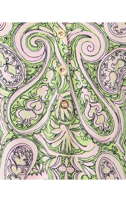 BINGLEY DRESS, LIME CHIFFON ESTORIL