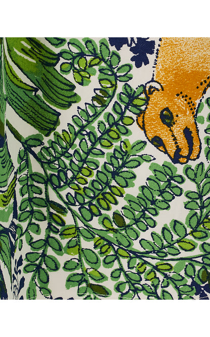 PRIMA MIDI DRESS, MULTI PALM PROWL