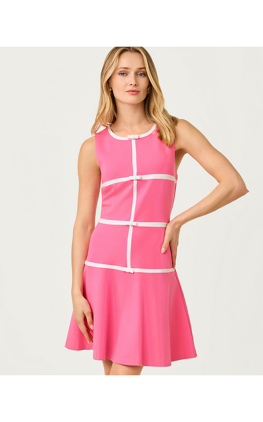CLANCIE DRESS, CONFETTI PINK