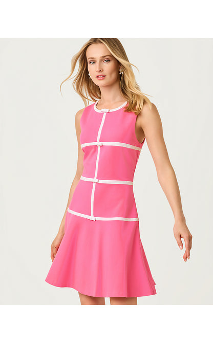 CLANCIE DRESS, CONFETTI PINK