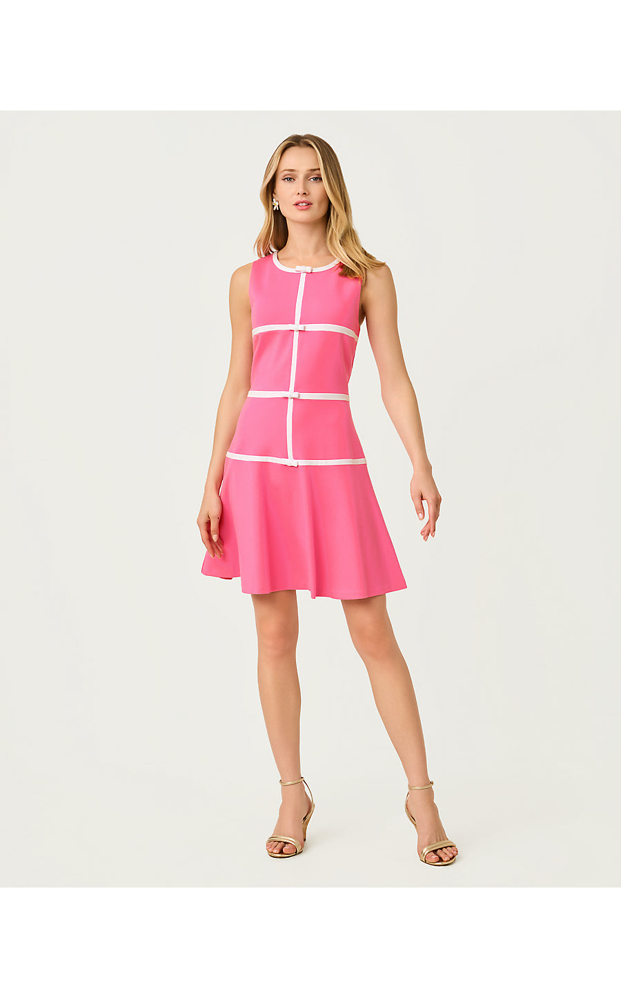 CLANCIE DRESS, CONFETTI PINK