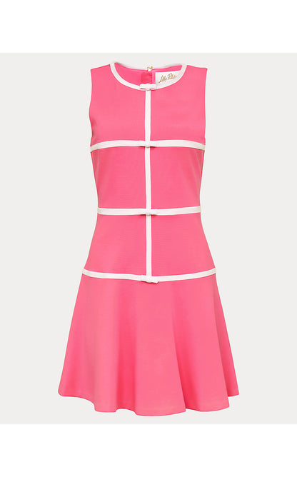 CLANCIE DRESS, CONFETTI PINK