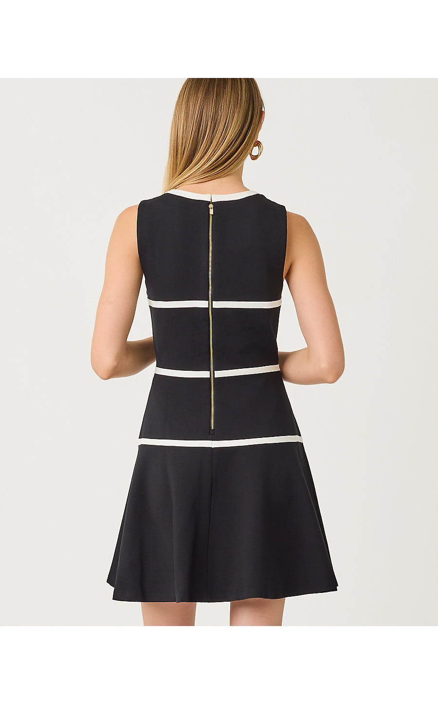 CLANCIE DRESS, NOIR