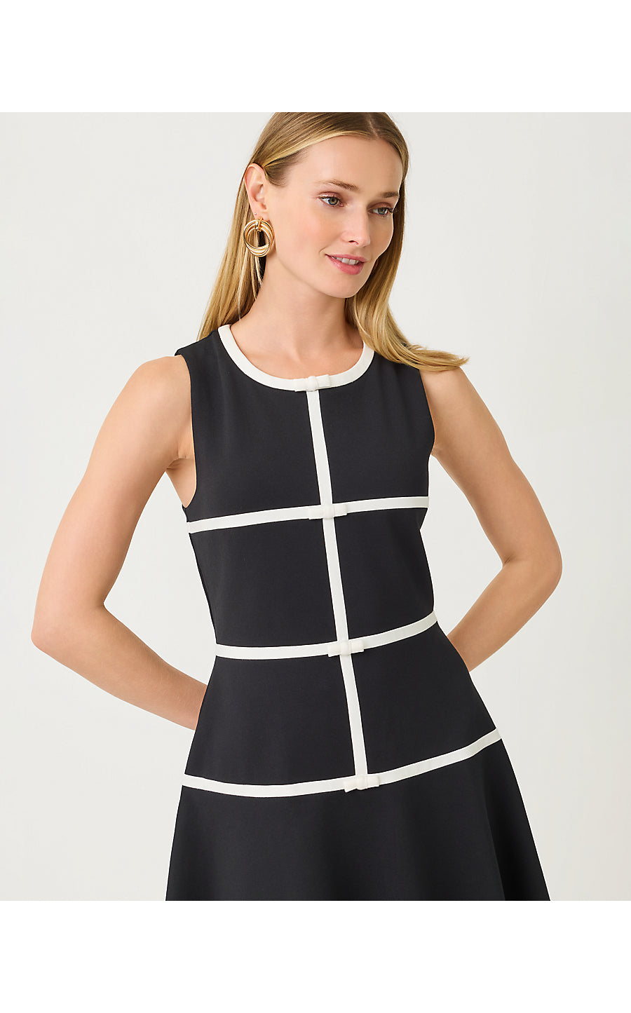 CLANCIE DRESS, NOIR