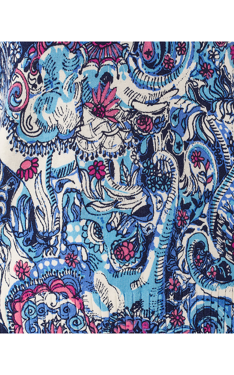 SALIMA SWEATER, MULTI PAISLEY PARADE SWEATER