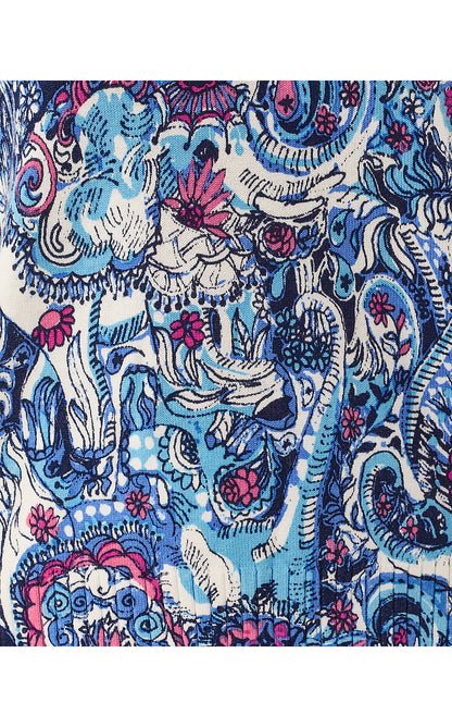 SALIMA SWEATER, MULTI PAISLEY PARADE SWEATER