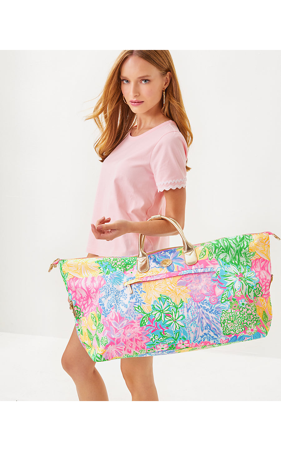 GWP WEEKENDER AND PACKING, MULTI BRIGHT DELIGHT PATCH