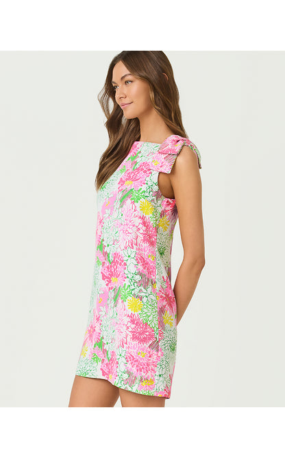 CARMINE SHIFT, RESORT WHITE MUM PATCH